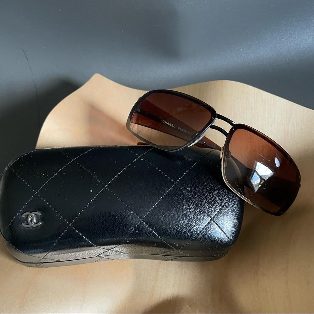 Chanel Sunglasses 🕶 with Hard Case Nordstrom